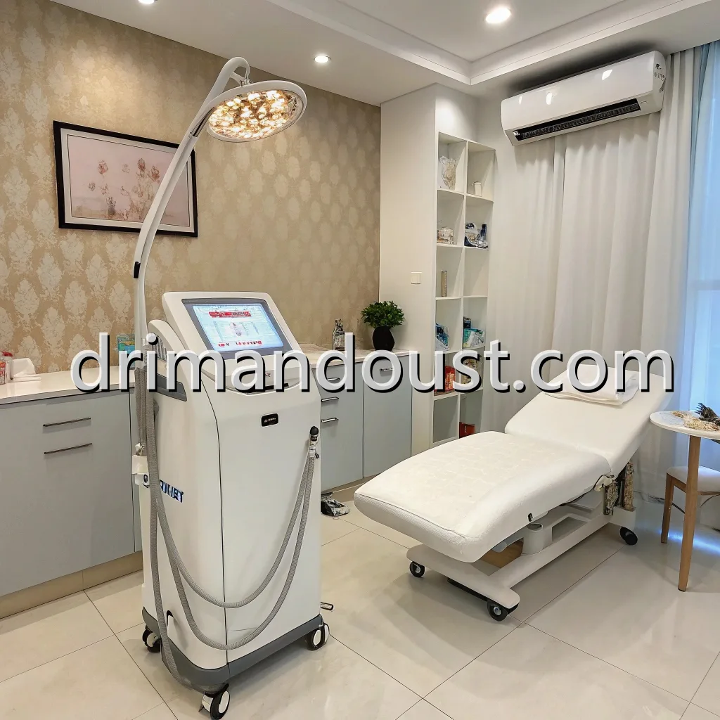 دکتر فائزه ایماندوست مرکز لیزر و بوتاکس با تجهیزات به‌ روز در تهران سعادت آباد